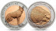 TURKEY Türkei Turquie Tacchino 1 LIRA BI-METAL BI-METALL BIMETALL FAUNA HEDGEHOG And HYENA UNC 2014 - Türkei