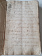 L'HÔTELLERIE Princé Vitré Juridiction Ste Catherine 1ers Timbres Bretagne 1674 Collot D'Escury Protestantisme 320 P - Documents Historiques