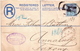 Great Britain Registered Cover With Fine R Cancel - Covers & Documents