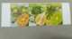 Malaysia 2018 Citrus Pomelo Fruits Fruit Plant Flower Setenant Strip Plate From Sheet Of 4 MNH Unissued - Malaysia (1964-...)