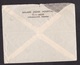 Palestine: Cover To USA, 1942, 1 Stamp, Censored, Censor Mark, From Hospital Jerusalem (damaged, See Scan) - Palestina