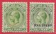 Falkland N°26 & 37 0,5p Vert 1912-20 * - Falklandeilanden