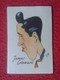 ANTIGUO CROMO OLD COLLECTIBLE CARD ACTOR DE CINE ACTEUR HOLLYWOOD CARICATURA CARTOON JAMES STEWART VER FOTOS Y DESCRIPCI - Otros & Sin Clasificación