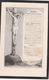 FAIRE PART DECES 30/11/1888 DE EDOUARD BRAME INSPECTEUR GENERAL DES PONT ET CHAUSSEES - Décès