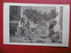 MOTO ANCIENNE EN PANNE MÉCANICIENS A IDENTIFIER CARTE PHOTO - Motos