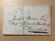 GB Victoria 1826 Entire Castle Douglas To Dumfries - ...-1840 Prephilately