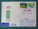 Lietuva Lituania 2018 Cover To Nicaragua - Horseman - Gardens (damaged Stamps) - Olympic Games - Lituanie