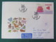 Slovakia 2012 FDC Cover To Nicaragua - Cake - Cat - Animals - Angel On Back - Lettres & Documents