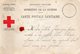 Cpa  Carte Postale Sanitaire  (au Dos  )  Bonne Annee FLEURY SUR AIRE 1918  (fleur Sechee) - Guerra 1914-18