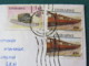 Zimbabwe 1999 Cover To England - Truck - Trains - Zimbabwe (1980-...)