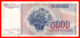 BILLETE YUGOSLAVIA. 5.000 DINARES. 1985. - Yougoslavie