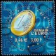 France 1999-2001 Le Timbre Euro, 1 Carnet Mnh + 1 Val Mnh +1 Val Auto-adhésif + 1 Val Mnh - Institutions Européennes