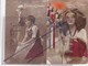 Lot De 4 C.P.A.,Patriotique ;Jolies Femmes Alsaciennes;Pour La France/Toujours Française/Du Corsage Aux Cheveux,.... - Patriotiques