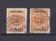 Memegebiet -  1923 - Michel 169/170 - Gebraucht - 40 Euro - Memel (Klaïpeda) 1923