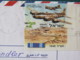 Israel 1999 Cover To USA - Military Planes - Lettres & Documents