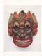 Postcard Ceylon Sri Lanka Painted Wooden Mask Worn By Devil Dancers [ British Museum ] My Ref  B23251 - Sri Lanka (Ceylon)