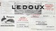 Courrier Commercial Maurice LEDOUX & Cie 75011 Paris & 33 Bordeaux-Bègles "POMPES Pour Tous Liquides" - Autres & Non Classés