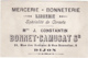 Chromo - Mercerie, Bonneterie, Mme J. Constantin, Bonnet.Camusat Sr, Dijon - Commissariat - Autres & Non Classés