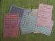 Militaria. Tickets De Rationnement. Ravitaillement. Occupation. 1939 1945.  WW2. 6 Documents.. - Autres & Non Classés