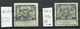 LATVI Lettland Tax Revenue Steuer 1 Lats Different Watermarks + Perforations O - Latvia