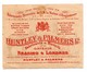 CHROMO Biscuits Huntley & Palmers Cheval Jument Poulain Ane - Autres & Non Classés