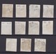 N°  11 A PLANCHE IV  : 11 Timbres Margés Et Planchés - 1858-1862 Medaillen (9/12)