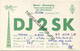 QSL - Funkkarte DJ2SK - 53... Bonn - 1957 - Amateurfunk