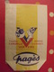 Sac En Papier Verveine Du Velay Pagès, La Liqueur Digestive. Sacs Ghesquières Lille. Vers 1950-60. - Autres & Non Classés