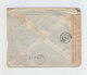 Sur Enveloppe Par Avion Deux Timbres Dont Un Par Avion CAD Alexandria Avril 1945. Overt Censure Et Cachet. (976) - Lettres & Documents