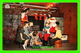 PÈRE NOEL, SANTA CLAUS - YOUNG GUESTS CHATTING WITH SANTA AT SANTA'S WORKSHOP, NORTH POLE, NY - - Santa Claus