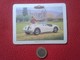 POSAVASOS COASTER MAT CARD O SIMIL CASTELLA PANATELLA CIGARS COCHE CAR AUTO VOITURE JAGUAR XK 120 COCHES CARS VER FOTO/S - Portavasos