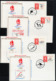 FRANCE 1992, JO Albertville, 11 Enveloppes Premier Jour, Disciplines Sportives Et Logo / FDC - Hiver 1992: Albertville