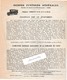 Facture 1923 / Pompes Funèbres Générales / Voiture Corbillard / Bd Lenoir / 75 Paris - 1900 – 1949