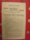 2 Feuillets Maximes Du Bureau International Humanitaire Zoophile. Genève. Loi Grammont + Oiseaux Vers 1930 - Non Classés