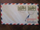 New Hebrides Nouvelles 1961 Légende Anglaise Et Française Port Vila Air Mail France Par Avion Enveloppe Condominium PA - Covers & Documents