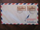 New Hebrides Nouvelles 1961 Légende Anglaise Et Française Port Vila Air Mail France Par Avion Enveloppe Condominium PA - Brieven En Documenten