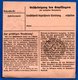 Colis Postal  -   Départ  Sarrebourg  -- 23/3/1943 - Lettres & Documents