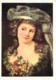Art - Peinture - Gustave Courbet - Portrait De Jeune Femme à La Manière De Labille-Guiard - Voir Scans Recto-Verso - Peintures & Tableaux
