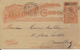 BELGIAN CONGO  PS 1909 ISSUE STIBBE 24 L4 A FROM LEO. 1910 TO BRUSSELS - Entiers Postaux