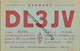 QSL - Funkkarte - DL3JV - 36124 Eichenzell - 1962 - Amateurfunk