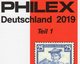 PHILEX-Kataloge 2019 Deutschland 1+2 Neu 20€ D Altdeutschland DR 3.Reich Besetzung Saar AM-/BI-/SBZ DDR Berlin BUND - Alemania