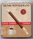 Boîte Cigarillos Cigarollo's  Henri Wintermans - Café Crème Tipped Cigare - Sonstige & Ohne Zuordnung