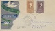 SELLOS-TIMBRES- CARTA CERTIFICADA CON OBLITERACIÓN DEL 1º. DÍA- ESPAGNE - ESPAÑA -1950 - CENTENARIO DEL SELLO ESPAÑOL - - Cartas & Documentos