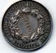 Medaille En Argent Souvenir De L'Exposition Industrielle Et Des Beaux-Arts De Tulle Datée 1880. Poids : 18.5 G. Diam : 3 - Professionnels / De Société