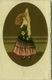 GOBBI SIGNED 1910s POSTCARD - GLAMOUR LADY & FAN - N. 2554 (BG71) - Autres & Non Classés