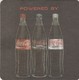 1 Coca Cola     Viltje  - Coaster  - - Sous-bocks