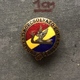 Badge Pin ZN007554 - Ice Skating Hockey Hungary BKE Budapesti Korcsolyázó Egylet - Patinaje Artístico