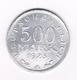 500 MARK 1923 A DUITSLAND /8004/ - 200 & 500 Mark