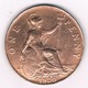 ONE PENNY  1920  GROOT BRITANNIE /8007// - D. 1 Penny