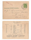 New Zealand 1924 1/2d George V Inland Postal Card To US Advert Awarua Stamp Co - Covers & Documents